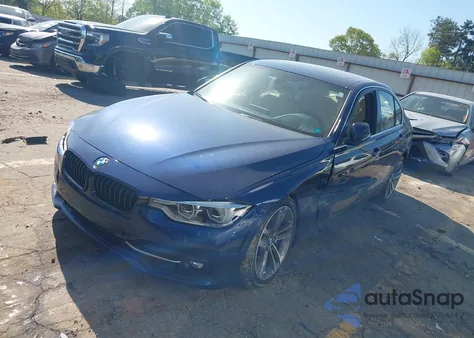 2016 BMW 340I xDrive z USA, uszkodzony, nr VIN WBA8B7C53GK487400